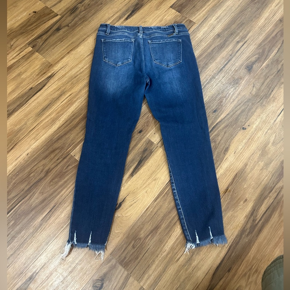 Kancan Dark Wash High Rise Skinny Jeans - Picture 8 of 8